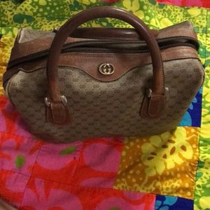 Vintage Gucci satchel purse